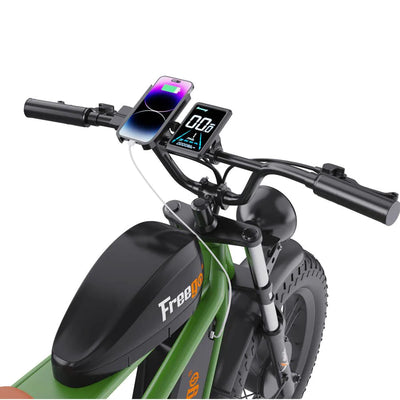 Freego Electric Bike with Dual Battery and Dual Motor Shotgun Flash F3 Pro