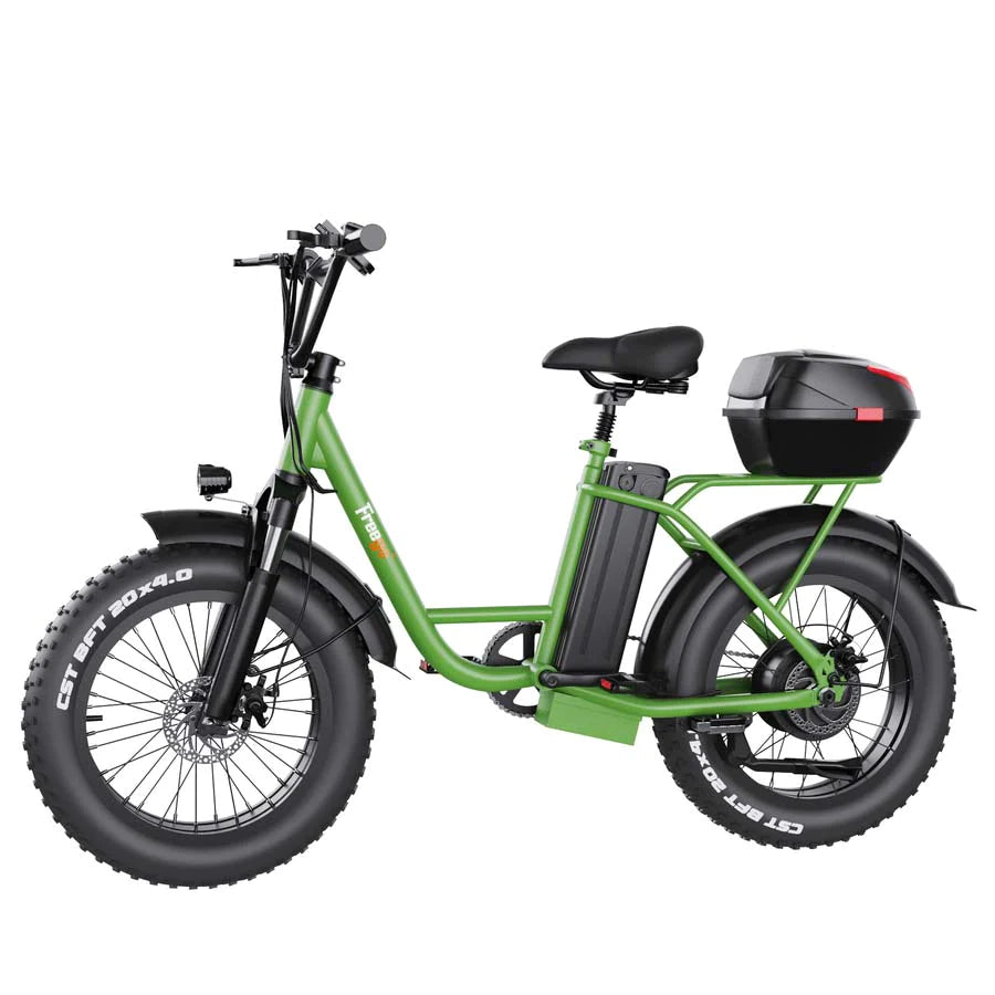 Freego Electric Bike with Step-thru Fat Tire FB-20X