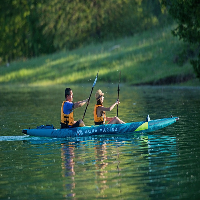 Versatile Whitewater Kayak: Aqua Marina Steam-412 for 2-person